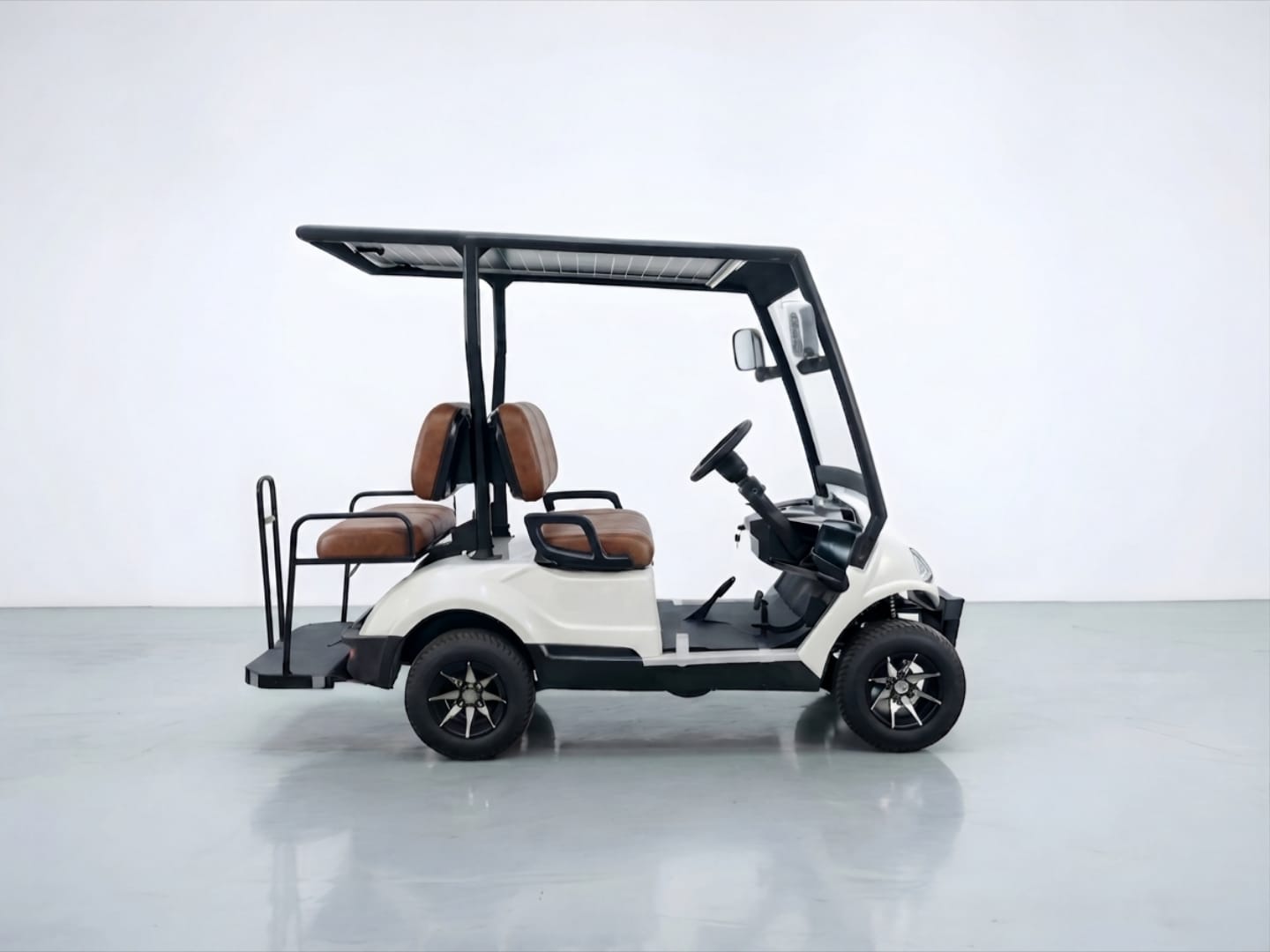 Solar Electric Golf Cart - 4 Seater Golf Cart