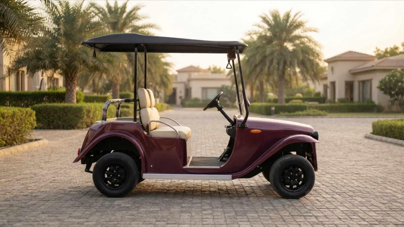 4 Seater Vintage Golf Cart
